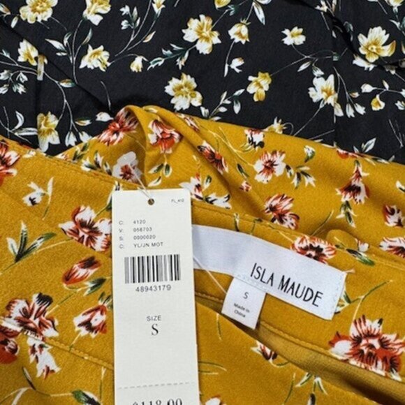 Anthropologie Delia Colorblocked Skirt by ISLA MAUDE NWT - Picture 6 of 7